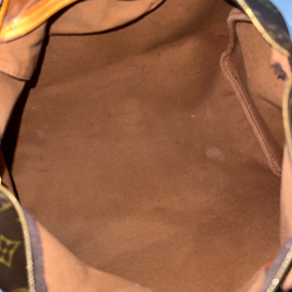 Distressed LOUIS VUITTON Great 80s Vintage Monogram Speedy 35 Satchel Bag - Picture 11 of 17